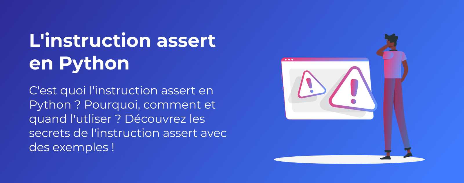 L'instruction assert en Python