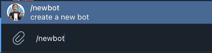 Botfather newbot