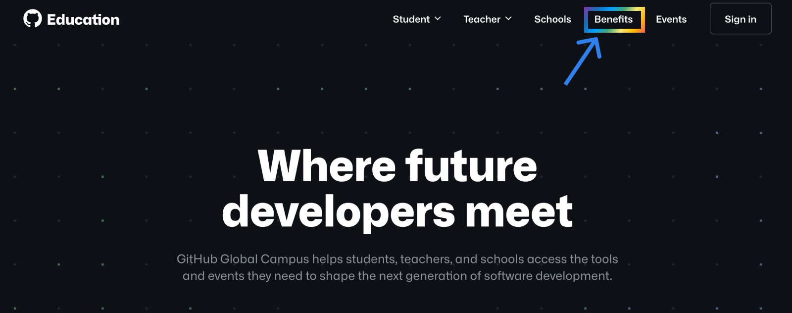 GitHub Education - Copilot Benefits