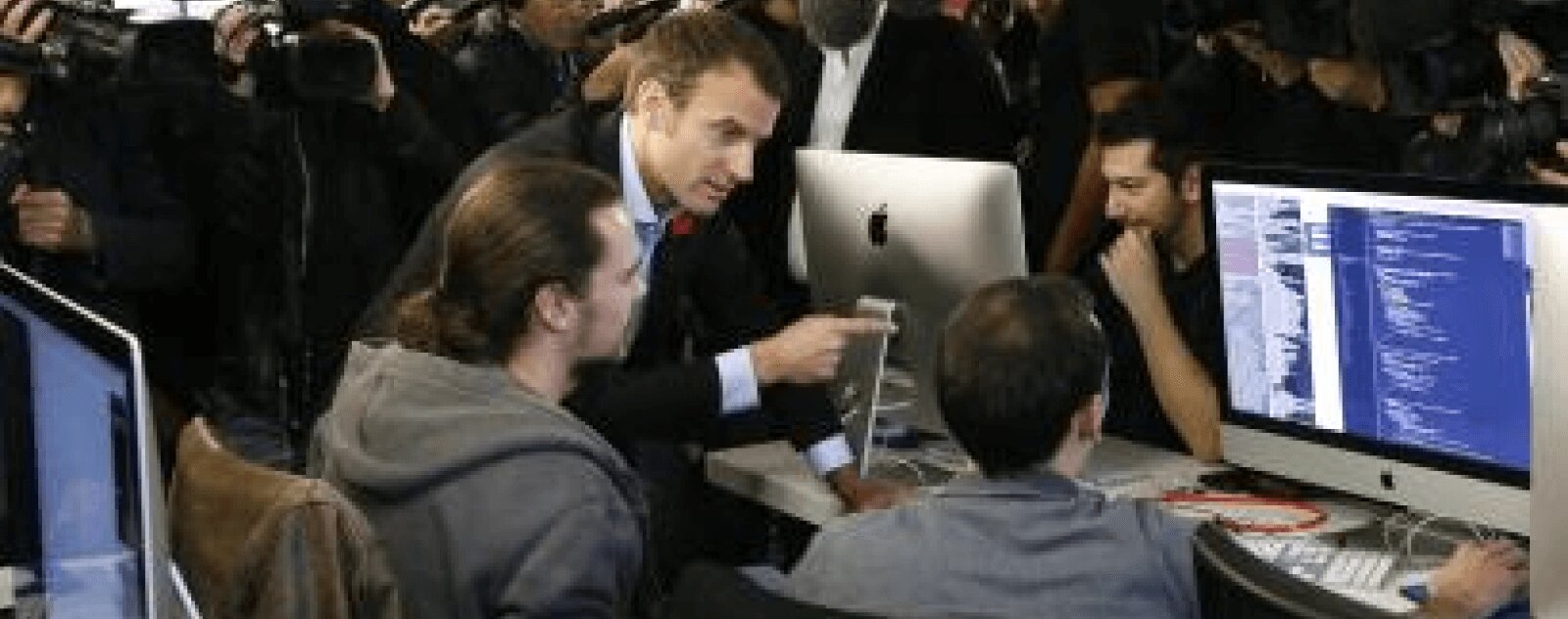 emmanuel macron école 42