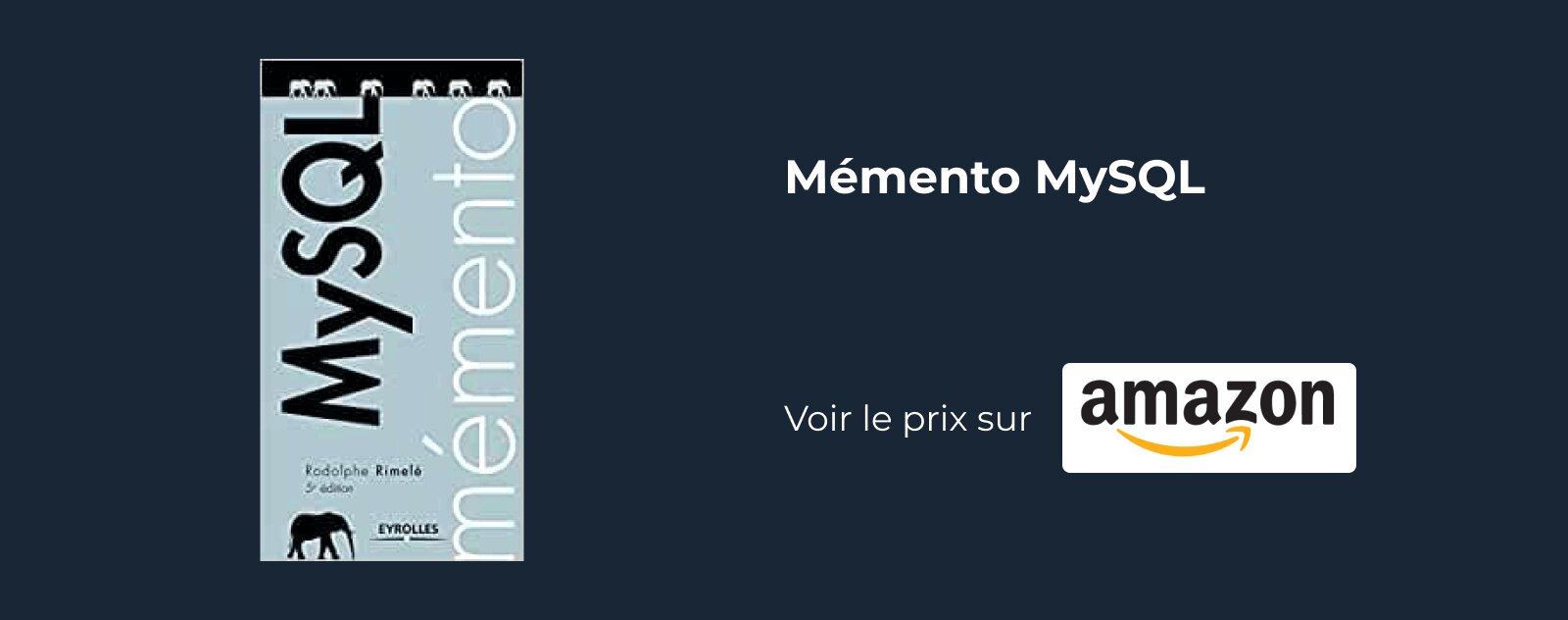 Mémento MySQL