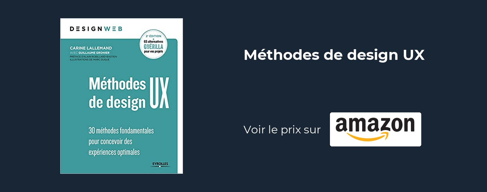 Méthodes de design UX