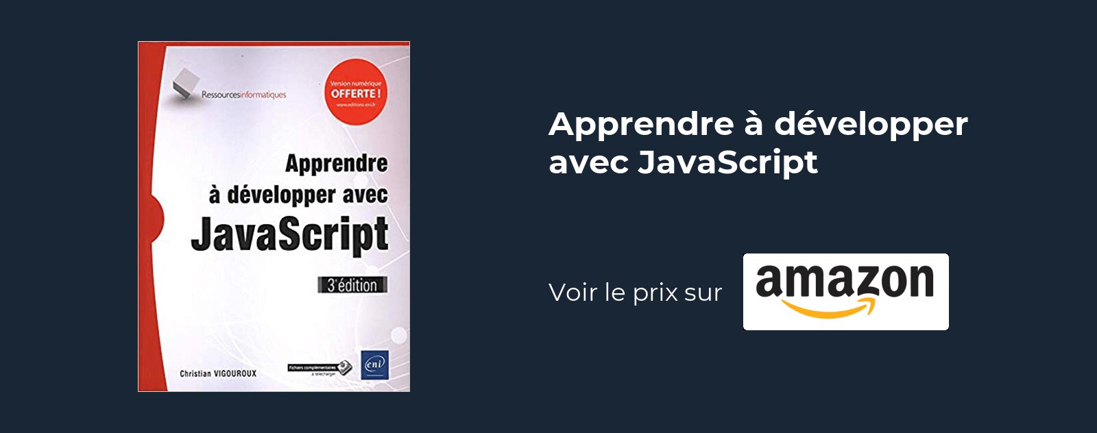 Apprendre à développer avec JavaScript