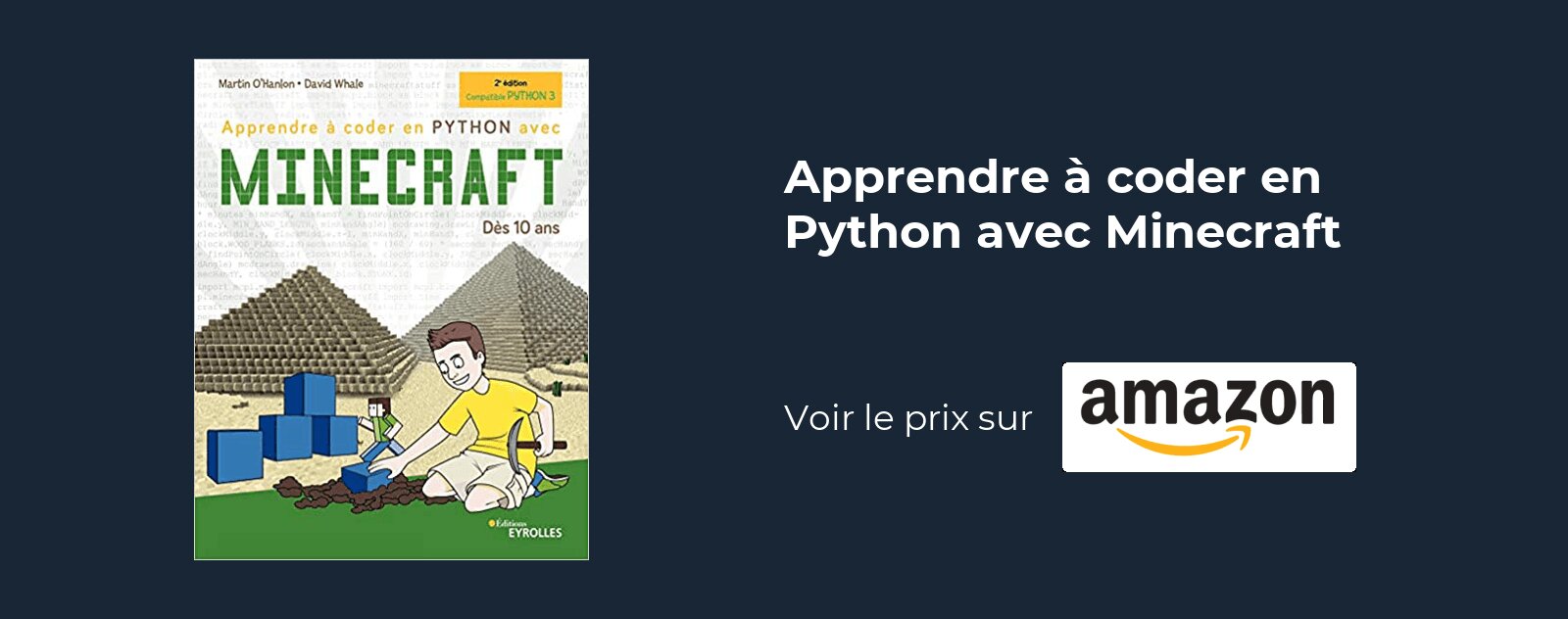 Apprendre à coder en Python avec Minecraft