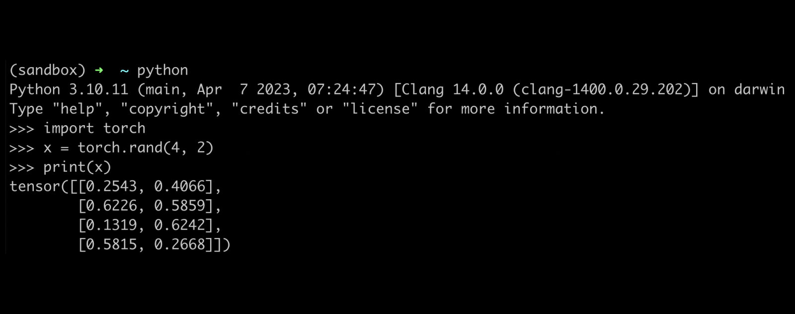 Comment vérifier si j'ai PyTorch ?