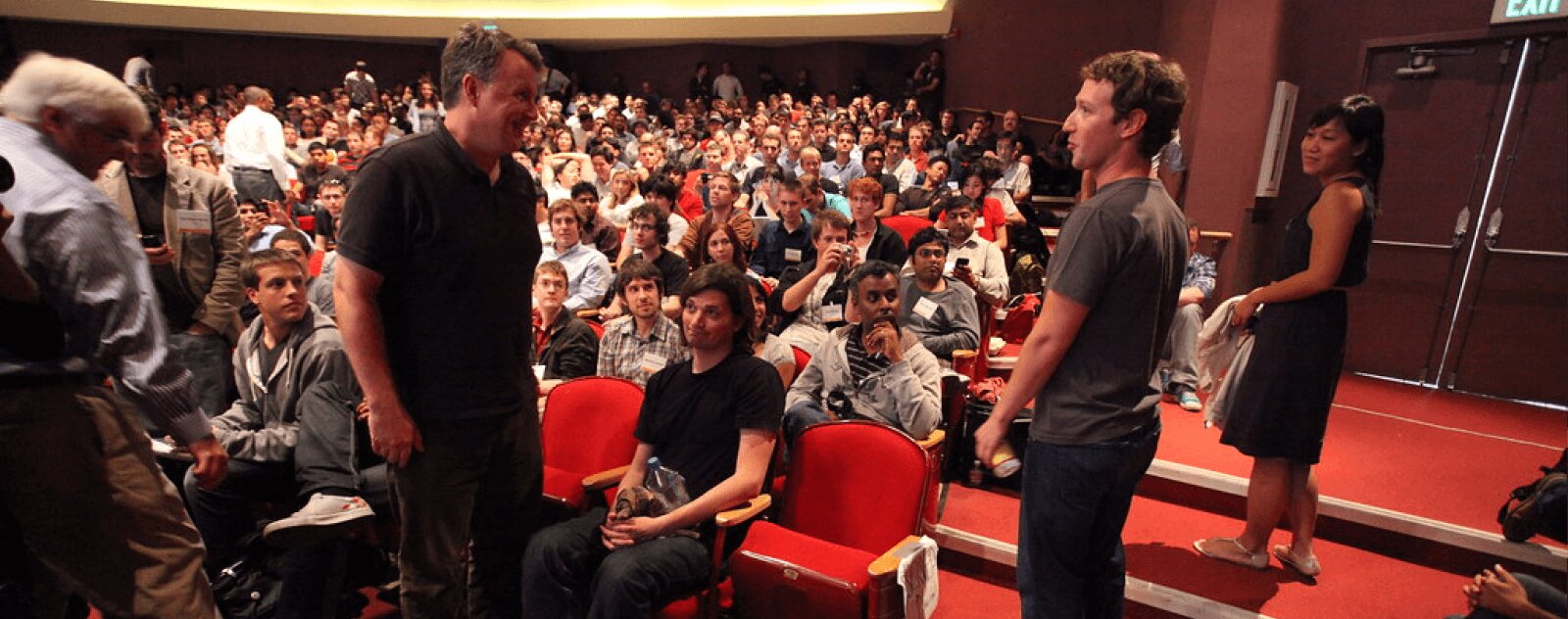 Zuck et PG Ycombinator