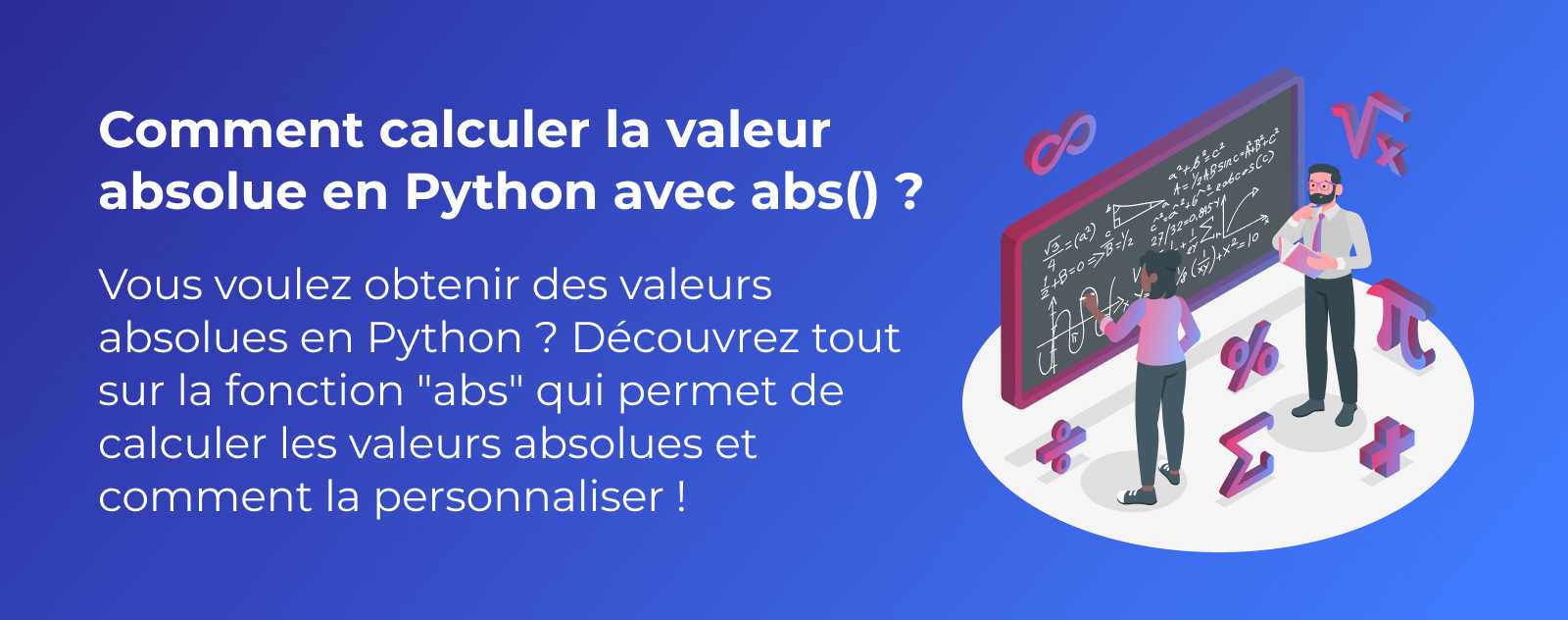 La fonction native "abs" en Python