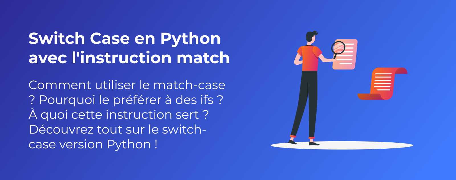 Switch Case en Python avec l'instruction match