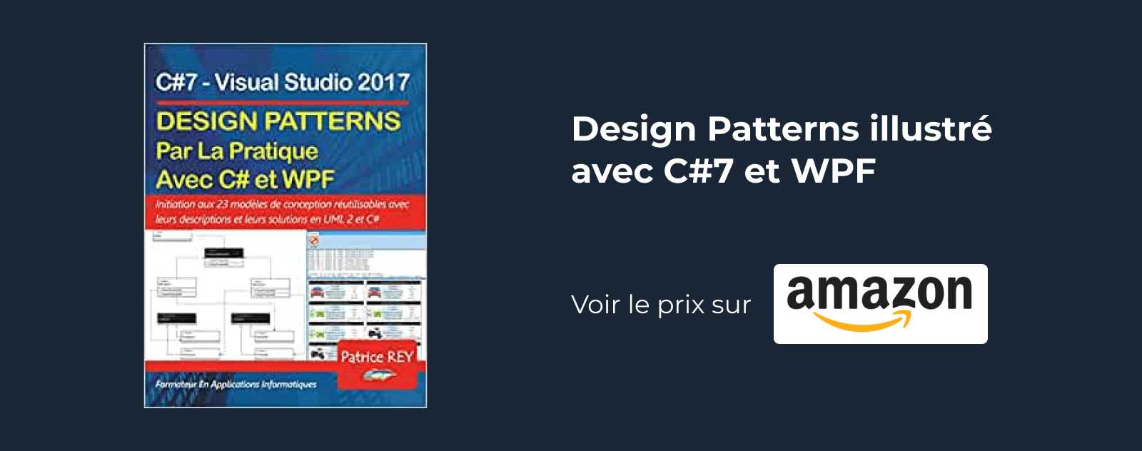 Design Patterns illustré avec C#7 et WPF