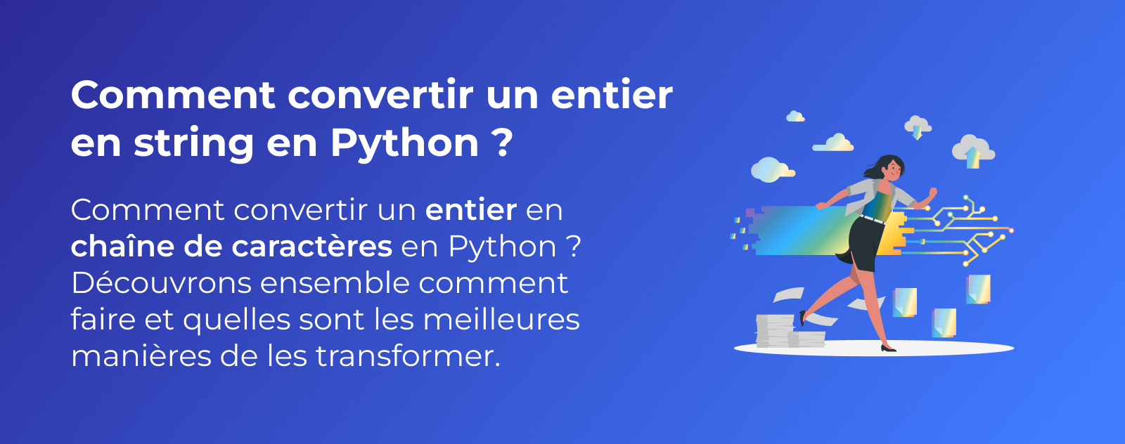 Comment convertir un entier en string en Python ?