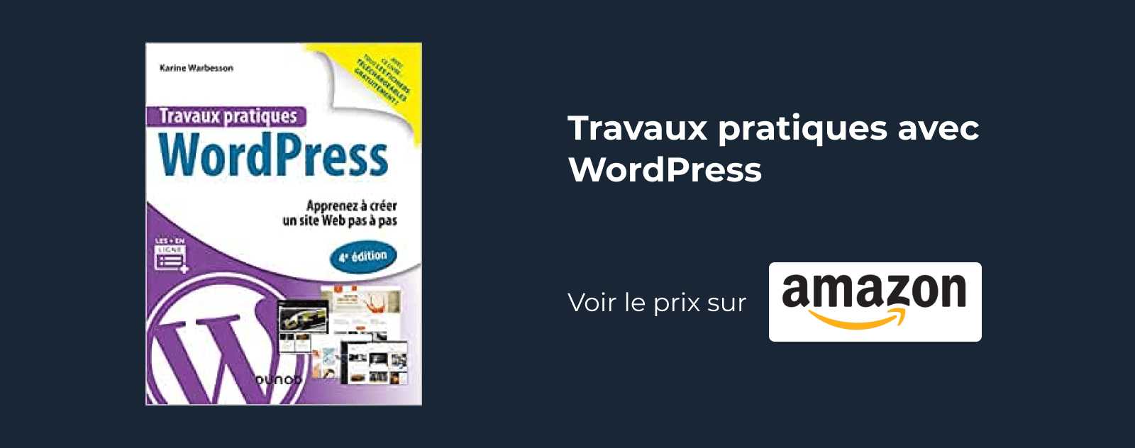 Travaux pratiques avec WordPress