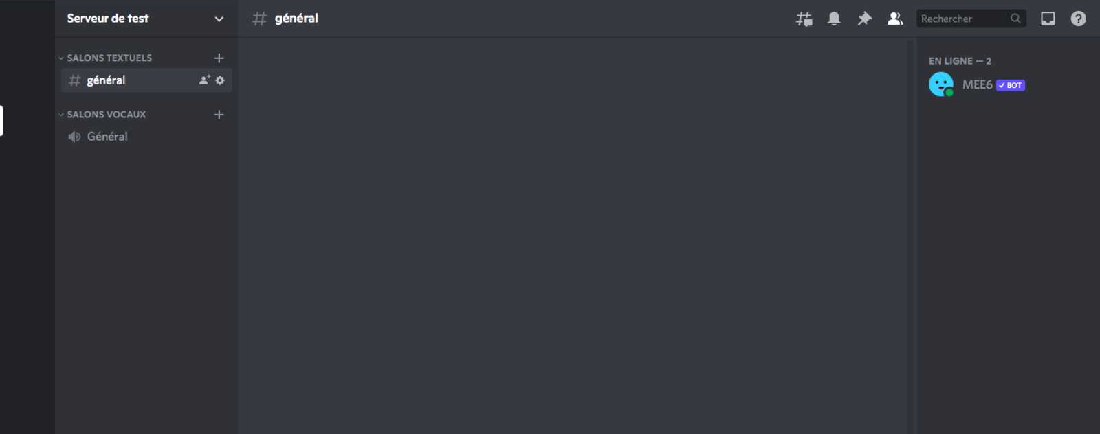 MEE6 apparaît sur Discord