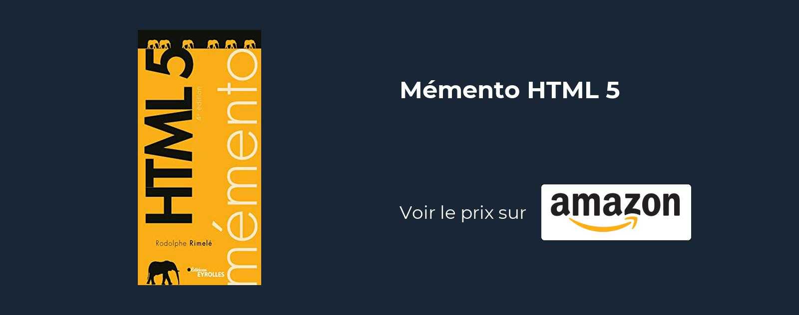 Memento HTML 5
