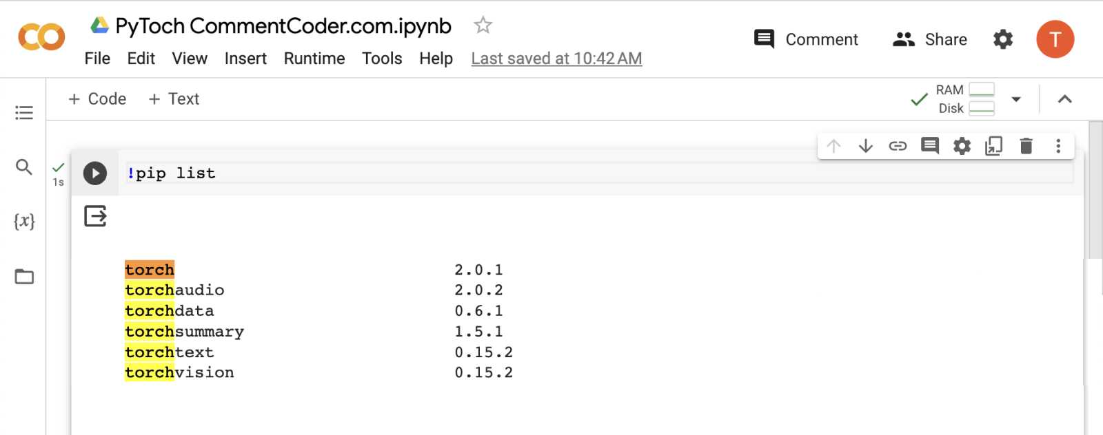 Vérifier les versions de modules Python