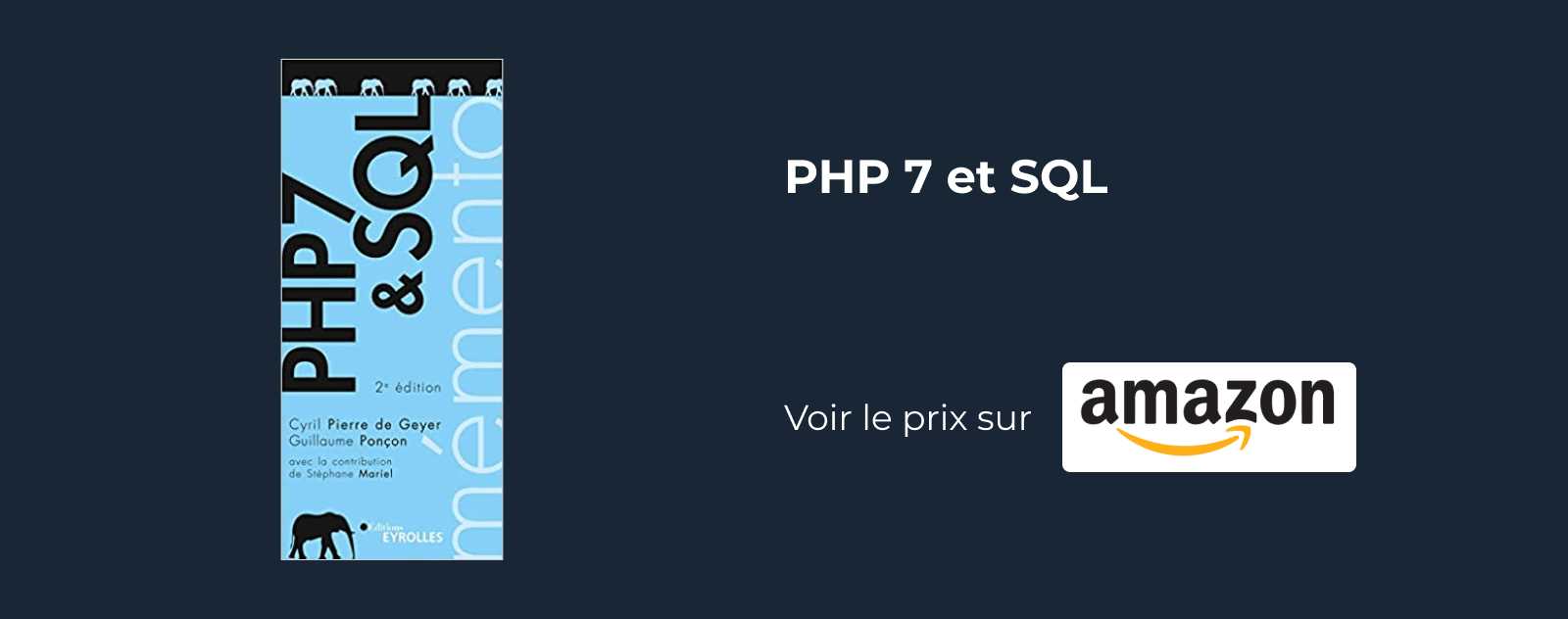 PHP 7 et SQL