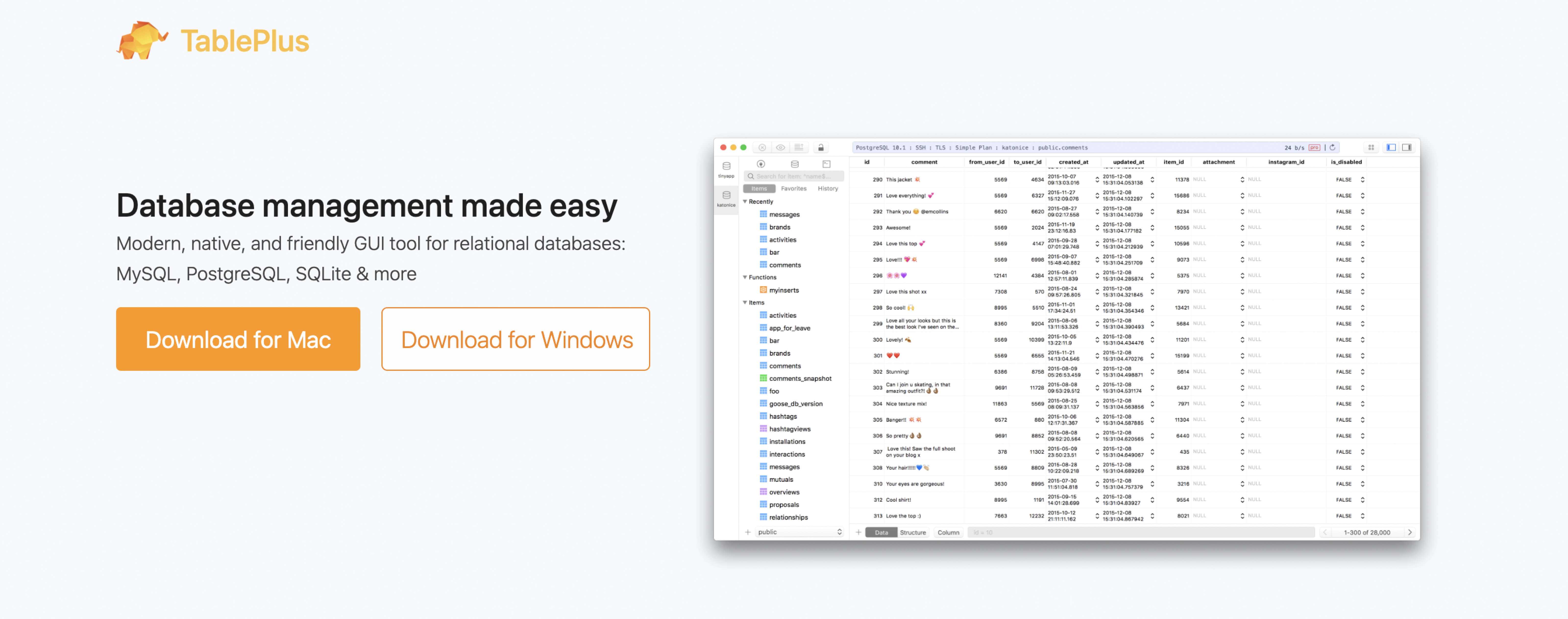 Quel client mysql pour mac comment coder