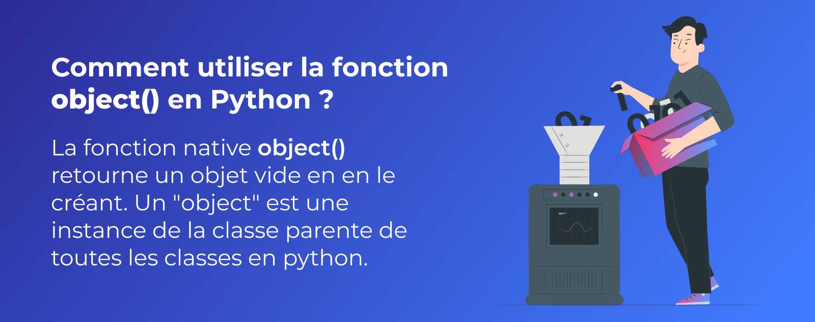 La fonction object en Python