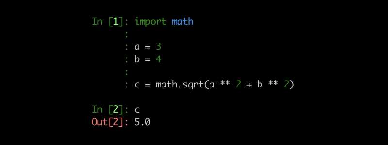 Calcul du Théorème de Pythagore en Python