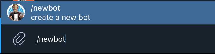Botfather newbot