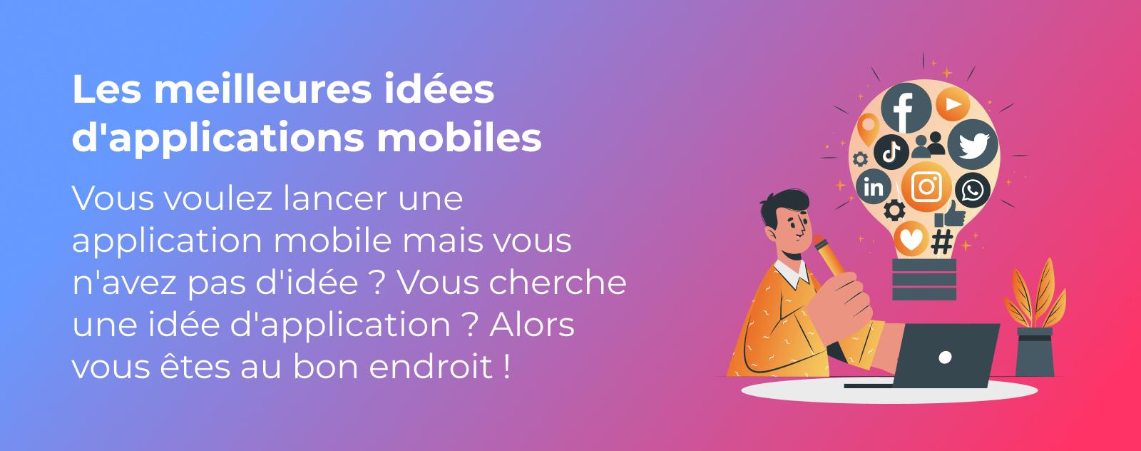 5 idées d'applications mobiles