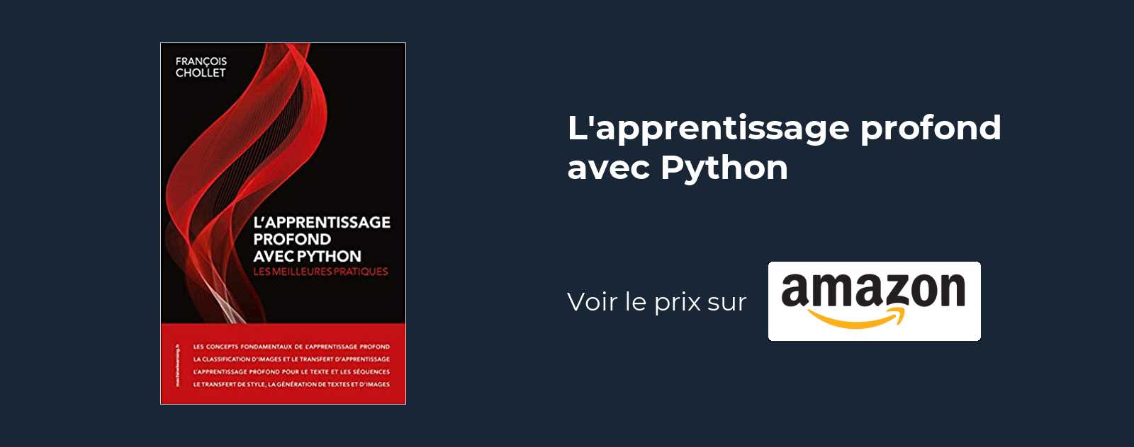 L'apprentissage profond avec Python