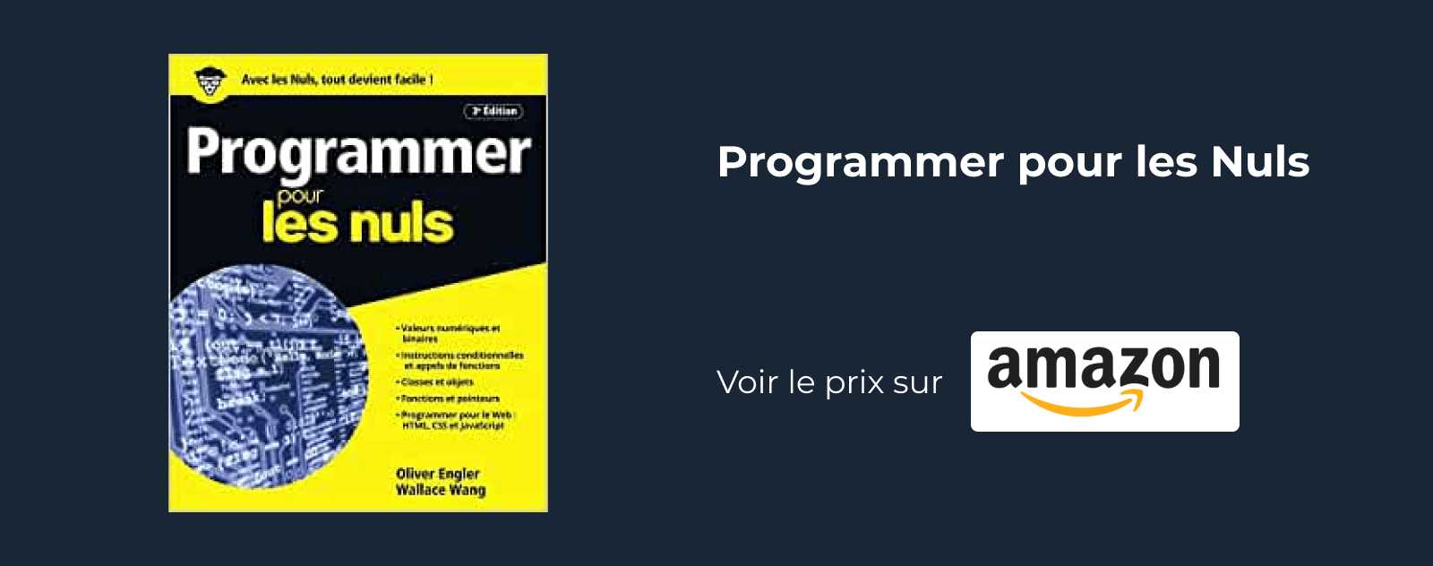 Programmer pour les Nuls