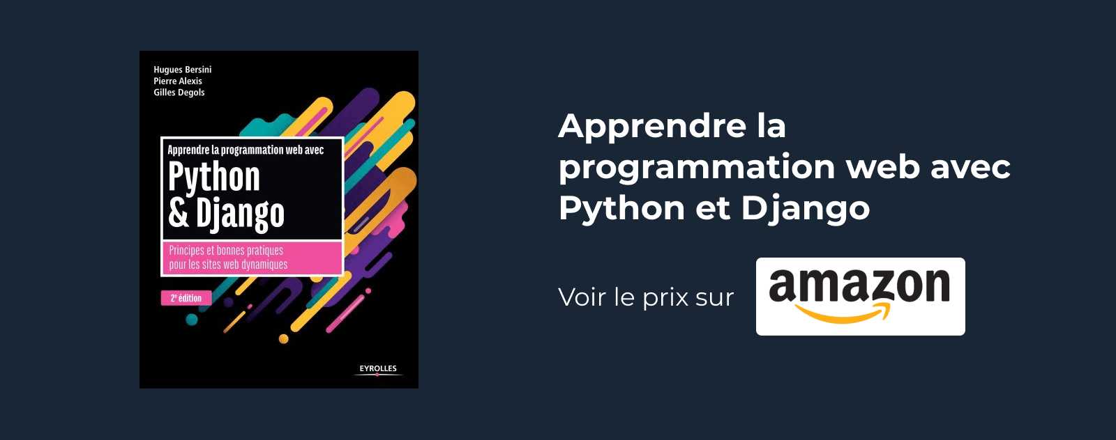 Apprendre la programmation web avec Python et Django