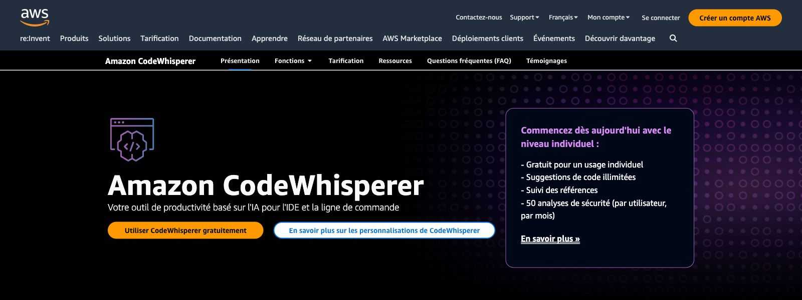 AWS CodeWhisperer