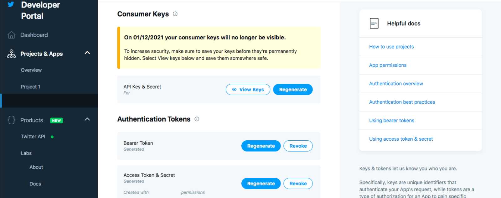 Comment récupérer vos clés API Twitter